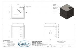 6′-0″ x 6′-0″ x 6′-6″ Inside Height