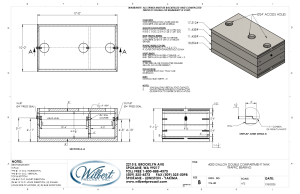 4000 Gallon Double Compartment Septic Tank