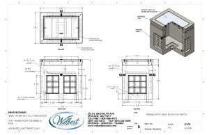2′-0″ X 3′-0″ WP2436 Vault Series